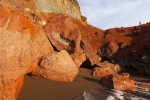 Tacorón beach in El Hierro