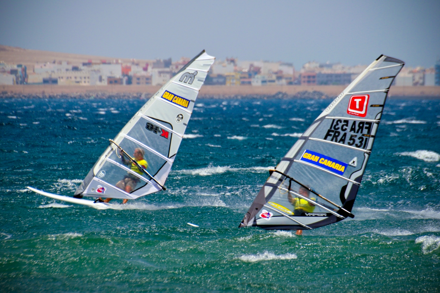 Pozo Izquierdo windsuring beach in Gran Canaria