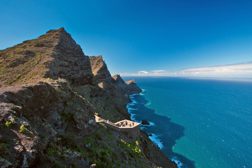 The Mirador El Balcón in west Gran Canaria